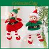 Holiday Elf Figurine Decoration With Soft Fabric For Christmas Tree Decor