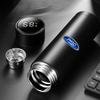 Smart termosflaska för bil med temperaturvisning Kaffekopp för Ford Focus Mk2 Party Mk3 Ranger Mondeo Mk4 Fiest