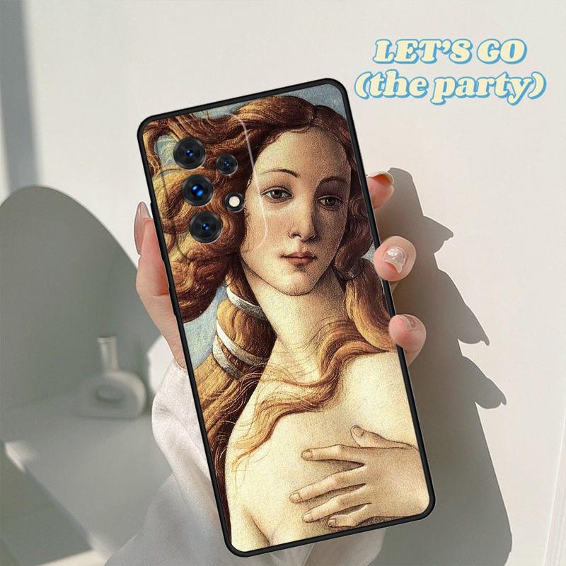 Sandro botticelli Renaissance art phone case For Samsung A42 A31 A40 A51 A71 A32 A80 A91 A52 A72 A20e A21S A50 A70 A11 A12 Cover
