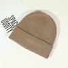 Autumn and Winter Couple Knitted Hats with Embroidered Letters Outdoor Cycling Warm Knitted Hats
