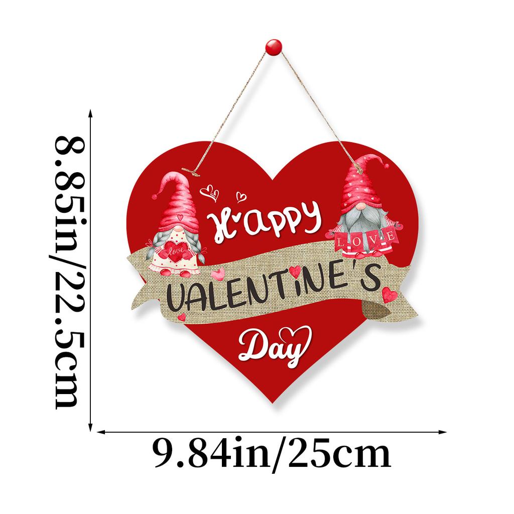 Valentine'S Day Wedding Proposal Decoration House Number Valentine'S Day Love Tag Customization