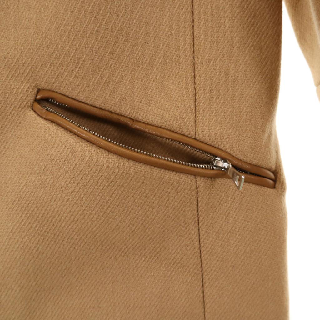 Prada Hergestellt in Italien Wollmantel 38 beige Damen Gebraucht