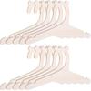 10 Pcs Kids Hangers Wooden 3 Mm Natural Wooden Hanger Cute Newborn Baby Closet Organizer Anti Slip Infant Clothes Coat Pants Storage for Children
