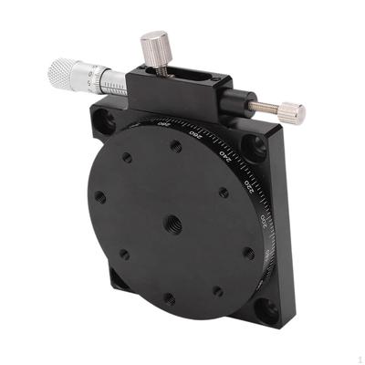60mm Fine Tuning Optical Sliding Stage Dia 2.3inch Cross Roller Guide Accessories Simple Assembly