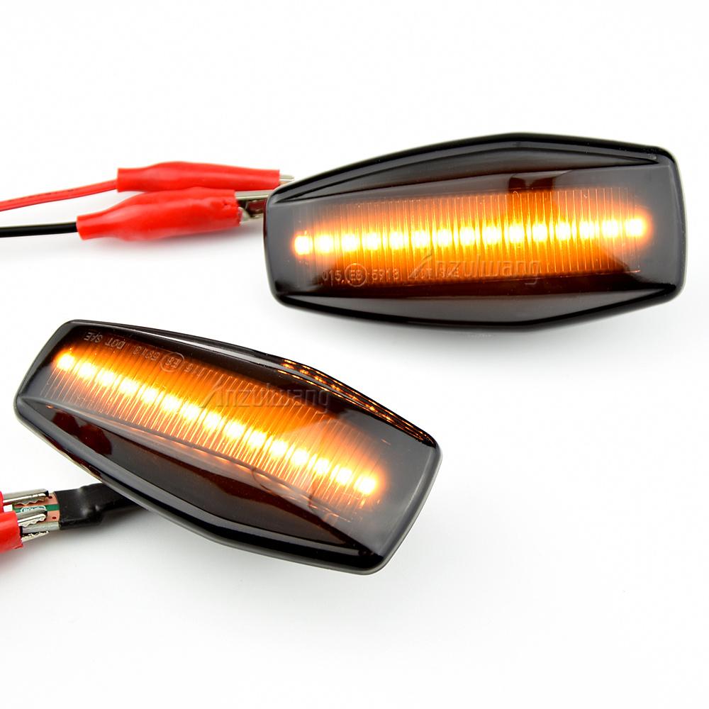 Dynamic Turn Signal LED Side Marker Light Flashing Indicator For Hyundai Elantra XD I10 Getz Sonata XG Tucson Terracan