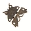 5Pcs Wooden Jewelry Box Case Lock Pad Chest Lock For Box Accessories Retro Vintage Butterfly Latch Hasp