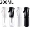 200ML Empty Spray Bottles, Continuous Spray Bottle for Hair, Spray Water Bottle Fine Mist Refillable, Skin Care, Showering Pets,