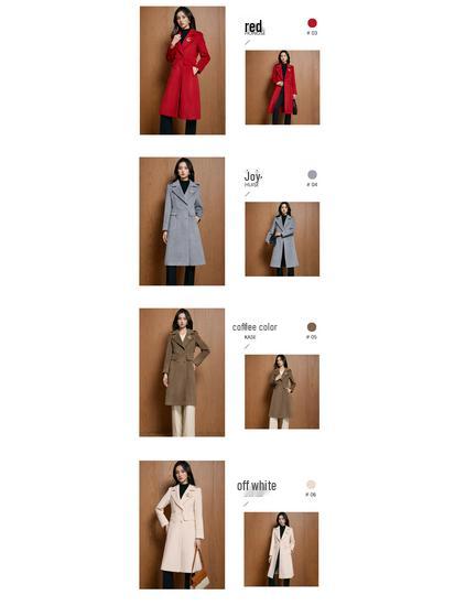 Women's High-End Double-Breasted Wool Coat: Autumn/Winter Korean Style, Mid-Length, Tall Fit, Goddess Temperament