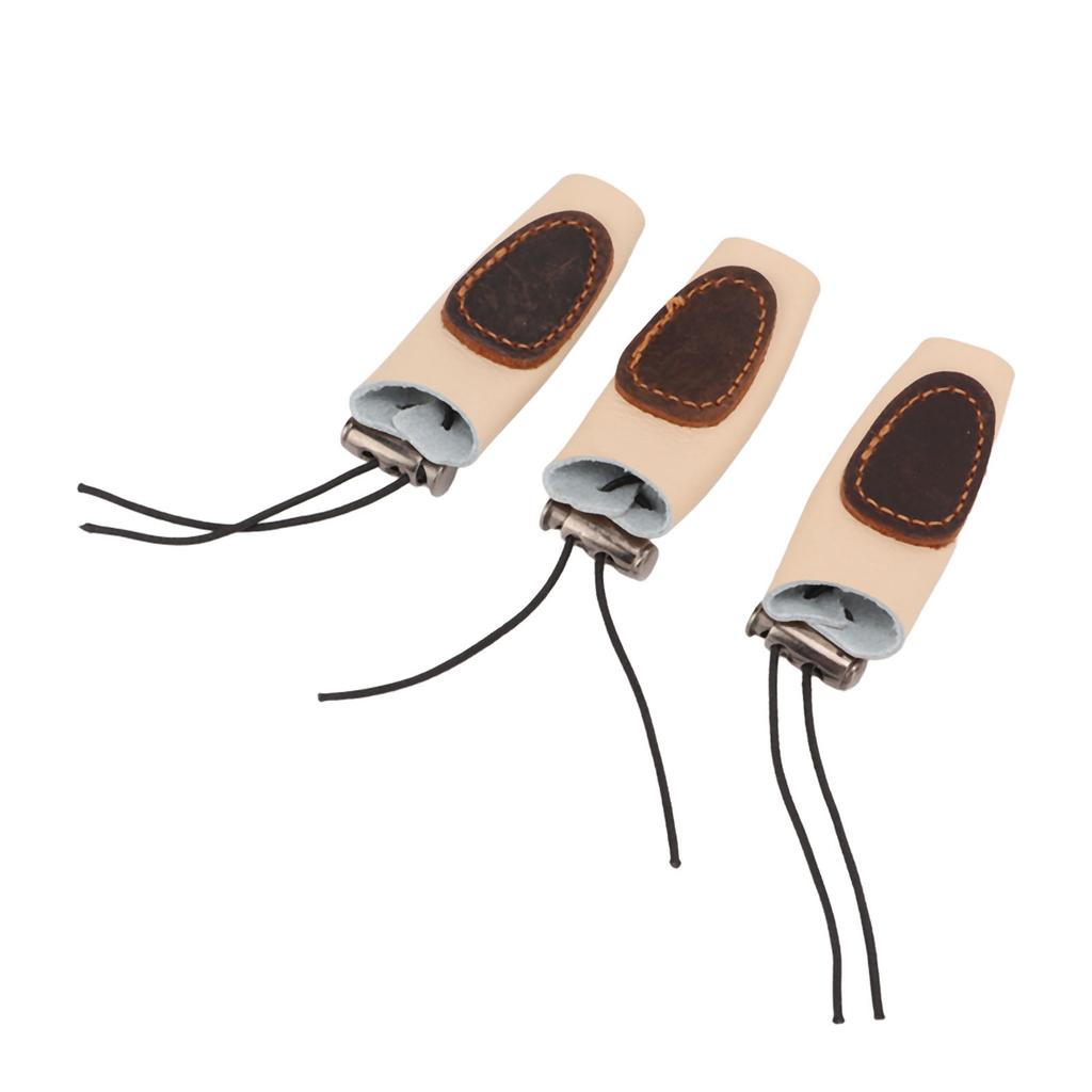 3pcs Archery Finger Guards Independent Finger Guard Universal Portable Bow Finger Guard for Compound Bow Recurve Bows