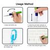 1Pc Tile Gap Pen Wall Grout Restorer Pen Repair Marker Grout Filler Pen For Restoring Tile Wall Floor Bathroom Kitchen LXY