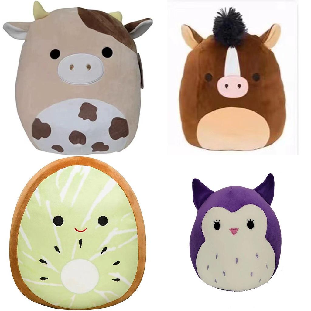 Cute Short Fur Cow Stuffed Animal Pillow Perfect Birthday Gift For Teens