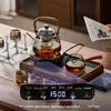 YIHUTEA Yingquan Glass Tea Set with Electric Stove, 12-Piece Gift Box