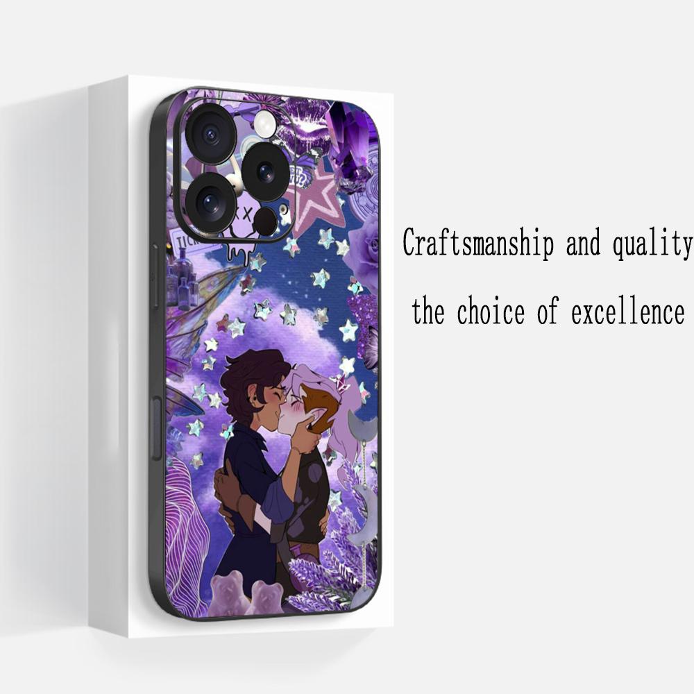 

Cartoon Owl Houses classic poster Phone Case For iPhone 17 16 e 15 14 13 12 Plus Mini Pro Max Soft black Shockproof Cover iPhone17