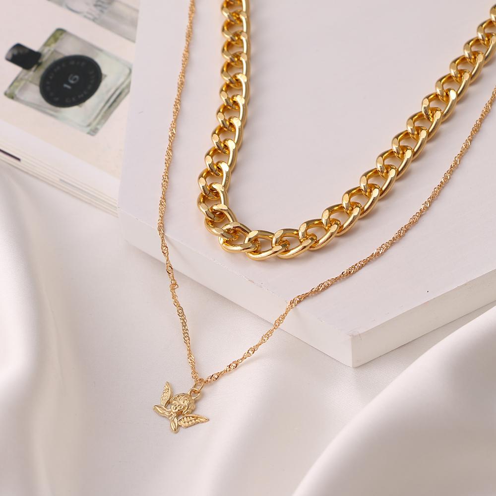 Buy Retro Multi-layer Punk Style Chain 