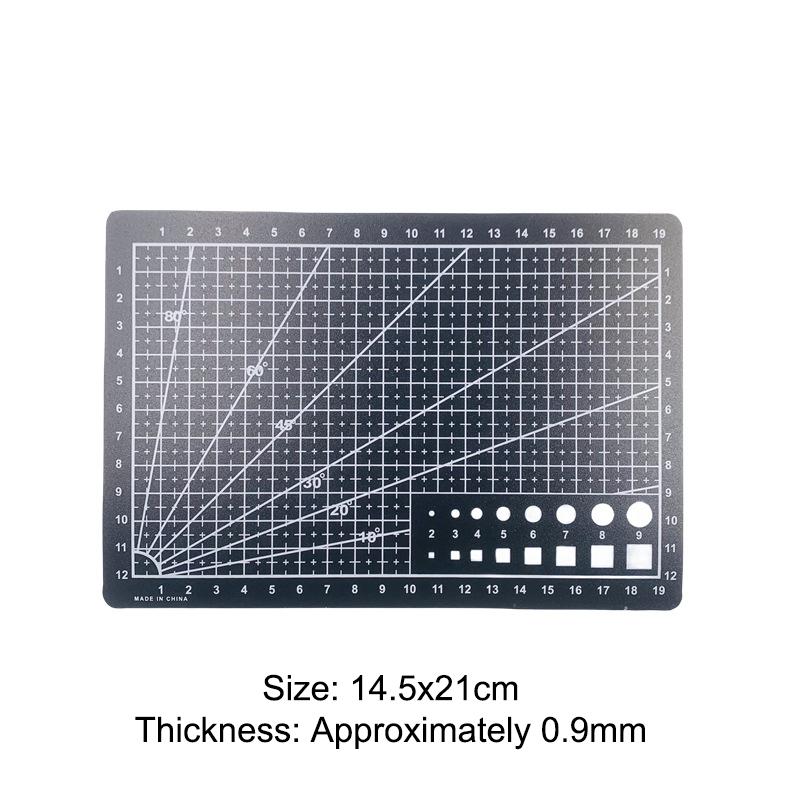 A3 A4 A5Pvc Cutting Mat Single Side Patchwork Cut Pad For Workbench Patchwork Sewing Manual Diy Knife Engraving Leather Cutting