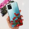 For Vivo Y15s Y15A Y15C Case V2134 V2120 V2147 V2139 Popular Flower Slim Soft Silicone Clear Back Cover For Vivo Y01 V2166 Funda