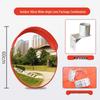 Wide-Angle HD Reflective Traffic & Anti-Theft Convex Mirror for Indoor/Outdoor Use