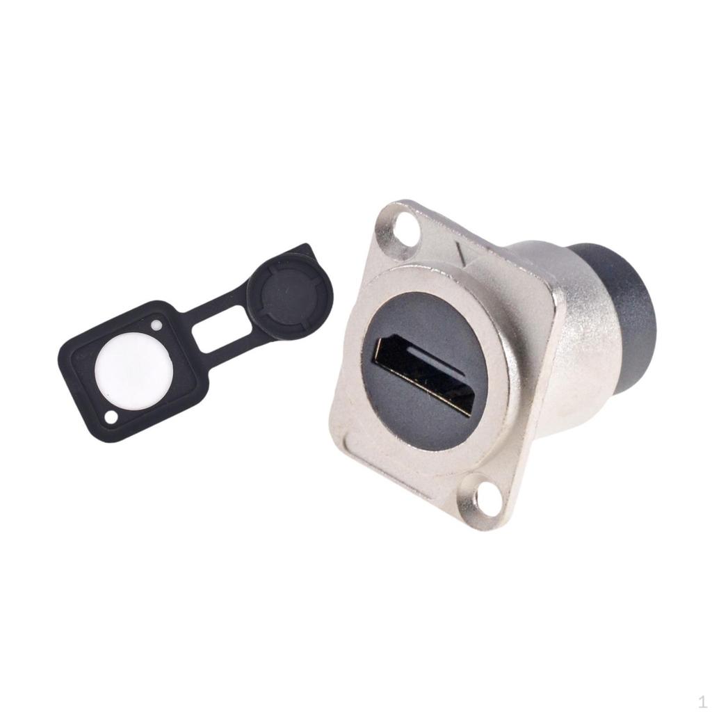 D Type Pass through Connector Display Coupler Module Data Network Transmission Interface Portable