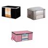 Non-woven Foldable Storage Bag Oversized Quilt Organizer Large Storage Boxes  For Organizing