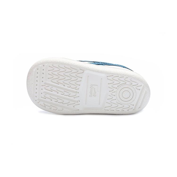 Onitsuka Tiger GSM Low top Skateboard Shoes White Blue Infant And Toddler Baby 1184A023-103