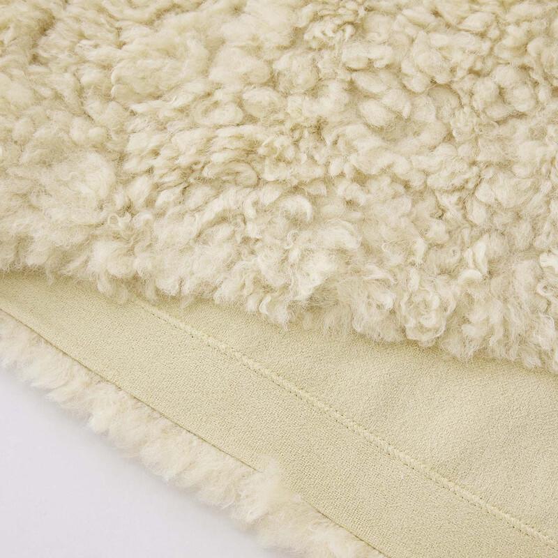 IEF 2025 Autumn/Winter Korean Style Shearling Lamb Wool Jacket