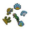 Amortiguador de Raquetas de Tenis de Silicona con Diseños de Océano de Dibujos Animados para Amortiguación de Vibraciones y Decoración Encantadora
