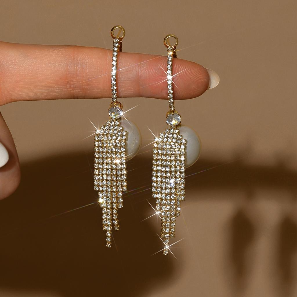 2PC Women's Design Light Luxury Earrings Jewelry Accessories Suitable for Date, Party, Festival Gifts