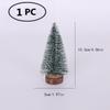Christmas Wooden Elf Fairy Door Kit Tiny with Christmas Decoration Accessories for Mini House Furniture Christmas Decoration