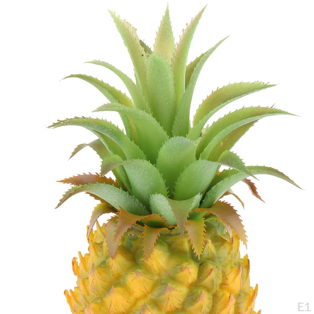Obst Gemüse Künstliche Ananas Modell Dekoration Küchenspielzeug Requisite