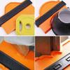 Shape Plastic Profile Gauge Irregular ABS Plastic Contour Gauge Profile Ruler Mark Measure Tool 6 Inch/10 Inch