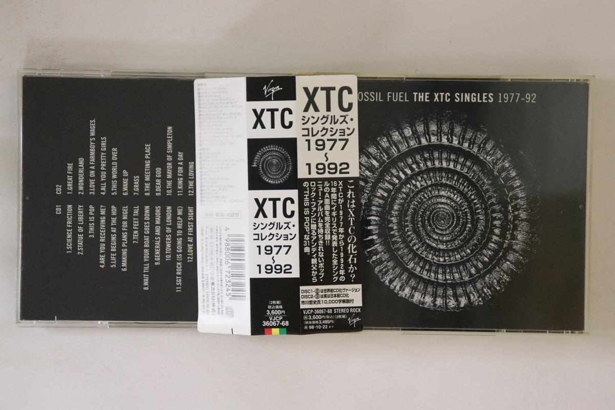 

CD XTC Singles 1977 1992 VJCP3606768 VIRGIN 1996 Japan Obi Rock Used