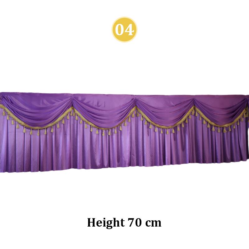 3 Meter Wedding Party Backdrop Decoration Curtain Swag Backdrop Drapes Stage Event Party Background Decor Swag Drape Valance