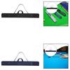 130cm Portable 3/4 Billiard Cue Case Waterproof Lightweight Scratchproof Adjustable Shoulder Strap Protective Cover Nylon Fabric