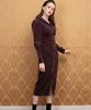 Kathrin Voluminous Sleeve Dress Burgundy