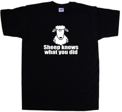 Sheep Knows What You Did Funny T-Shirt