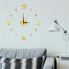 Wall Clock Glow At Night Frameless DIY Stereo Digital Clock for Home Living Room Office Wall Decroation