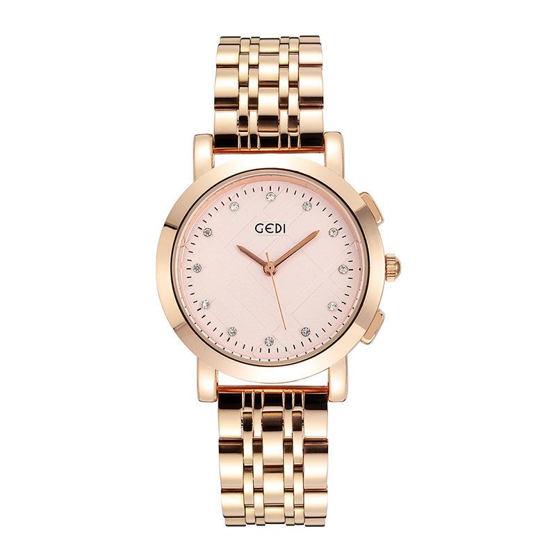 Fashion Steel Strap Quartz Waterproof Watch Ladies Trend Diamond Gypsy Watch