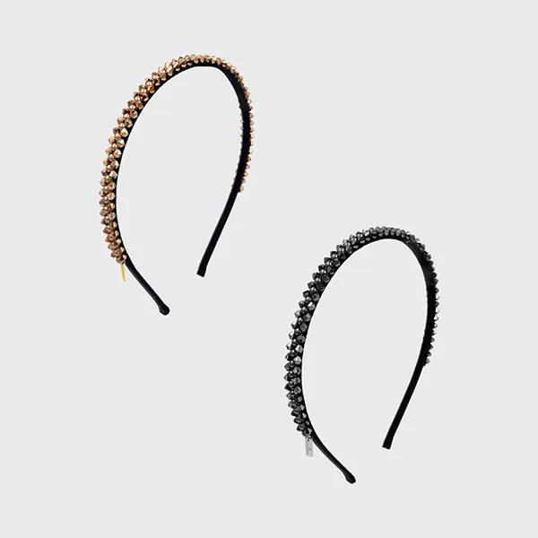 Bronze Crystal Hairband LFHB0777