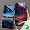 Deep night sky nebula suitable for Samsung Galaxy S26 S20 FE S21 S22+ S22 S23 Plus S24 Ultra S25 Edge 24 26 Glass Phone Case