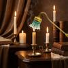 Vintage Kerzenlöscher Exquisiter Kerzen-Dochtlöscher Blumen-Kerzenlöscher Wohnzimmer