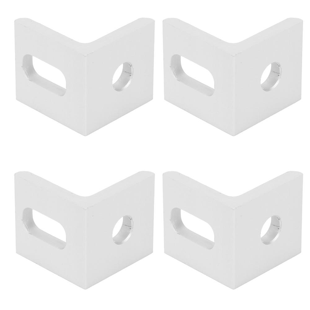 10pcs 20mmx20mmx18mm Size Corner Bracket Right Angle 90° L Shaped Bracket Angle Bracket  Home Use