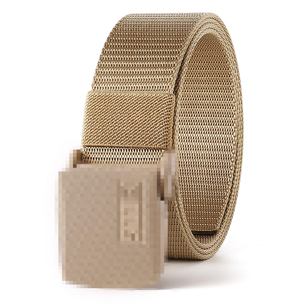 5.11 Men'S Alloy Buckle Toothless Braided Belt Military Training Security Outdoor Tactical Military Fan Overalls Canvas Belt