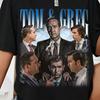 Maglietta Vintage Edizione Limitata Tom & Greg, Regalo Serie HBO Succession per Donne e Uomini, Maglietta Unisex Retro Fan Serie TV|............|||