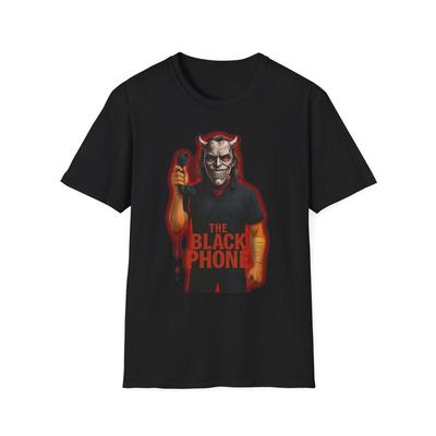 The Black Phone Unisex Softstyle T-Shirt, Grafik-T-Shirt, Einzigartiger Horror
