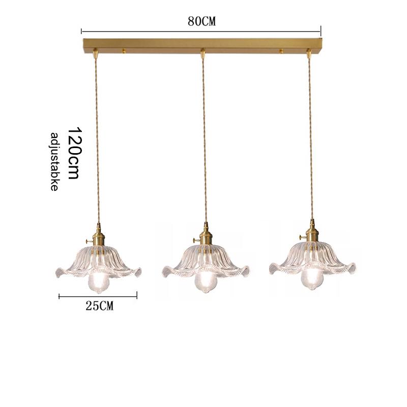 Vintage Creative Glass Metal Pendant Lights Fixture Retro Loft Style Bar Restaurant Kitchen Room Indoor Hanging Lamp Luminaire