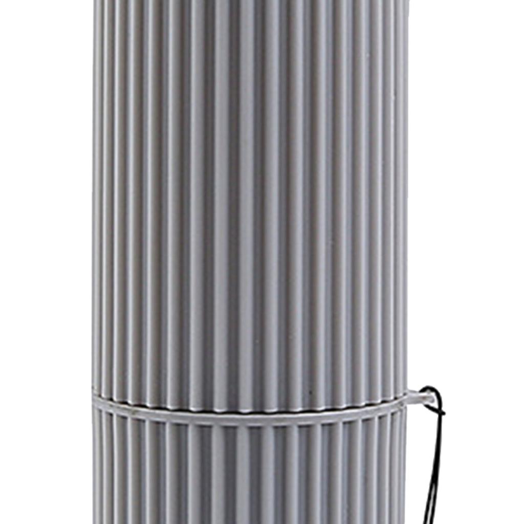 Travel Toothbrush Case Carrier Portable PP Slip Resistant Travel Toothbrush Cup with Cover Grey