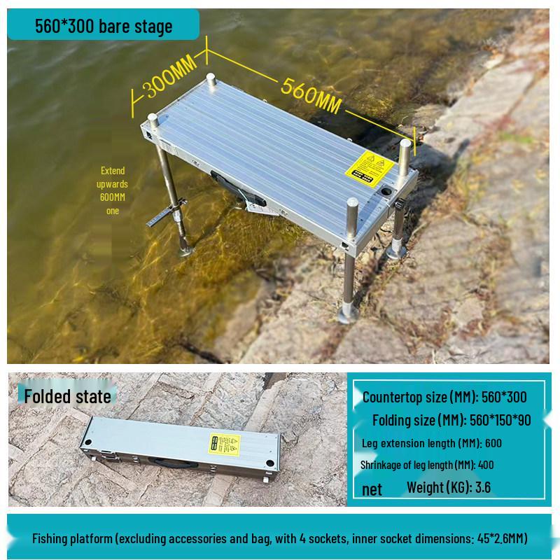Compact 2025 Ultra-Light Folding Aluminum Fishing Chair: Adjustable Height Stool