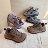 Kids Warm Lined Outdoor Hiking Shoes Outdoor Shoes School Walking and Daily Activity Youth Everyday Footwear Sizes 26-37