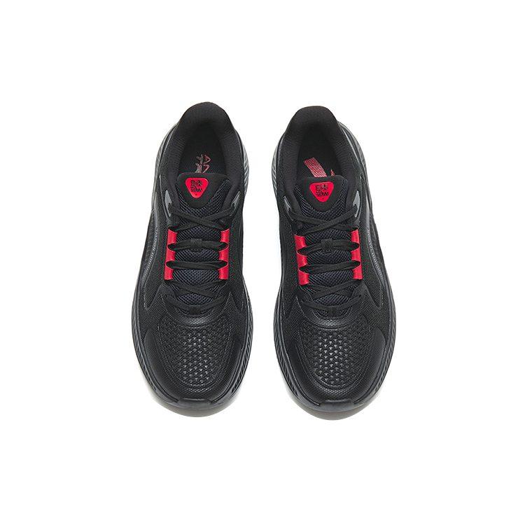 Anta Low Top Training Shoes Men's Black Red 112247789-6