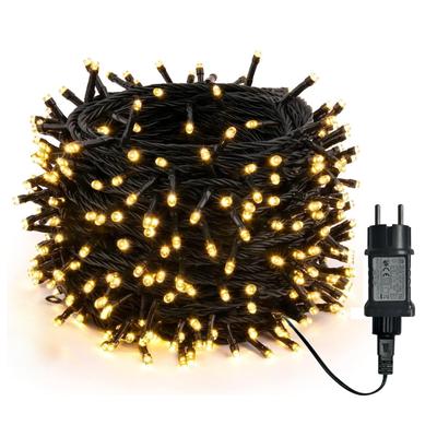 1 x 300LED 30m Luzes de Natal Luzes de corda à prova d'água para ambientes externos e internos 8 modos de iluminação